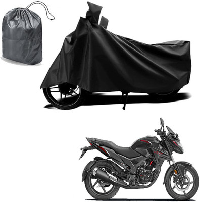 Autoinnovation Waterproof Two Wheeler Cover for Honda(X-Blade, Black)