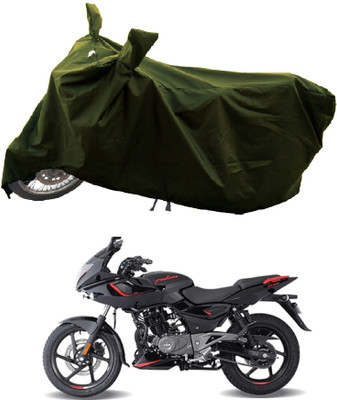 GROFATIK Two Wheeler Cover for Bajaj(Pulsar 180F BS6, Green)