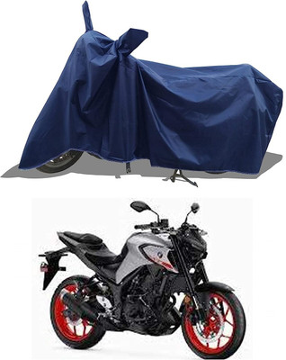 AASHTIK MART Two Wheeler Cover for Yamaha(MT 03, Blue)
