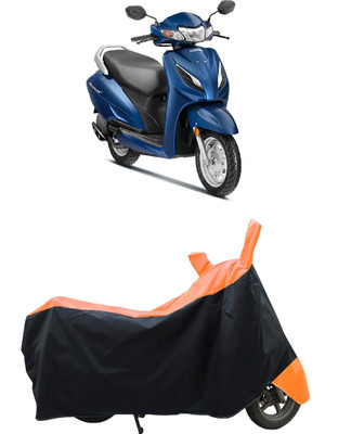 Coxtor Waterproof Two Wheeler Cover for Honda(Activa 6G, Orange)