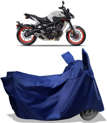 Amexride Two Wheeler Cover for Yamaha(MT 09 BS6, Blue)