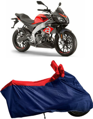 Autofly Waterproof Two Wheeler Cover for Aprilia(Tuono 150, Blue, Red)