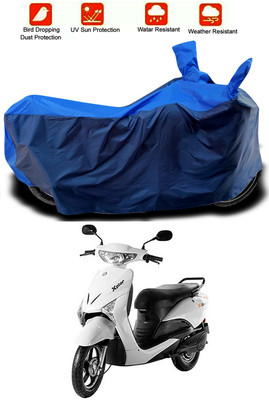 MMSSTAR Waterproof Two Wheeler Cover for Indus(Yo Xplor, Blue, Blue)