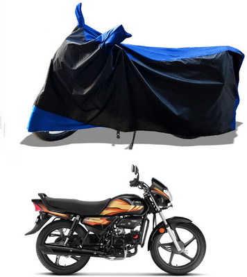 DeepShakshi AUTOMOTIVE Waterproof Two Wheeler Cover for Hero(CD deluxe, Blue)