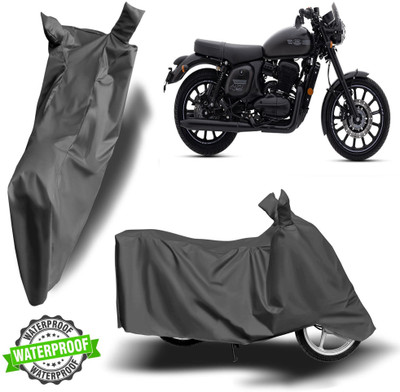 Autoinnovation Waterproof Two Wheeler Cover for JAWA(42, Grey)