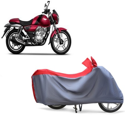 EGAL Two Wheeler Cover for Bajaj(BS6, Red)