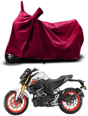 KEDIT Two Wheeler Cover for Yamaha(Maroon)