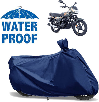 AUTOCAD Waterproof Two Wheeler Cover for Bajaj(CT 100, Blue)
