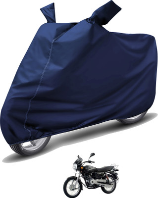 Auto Hub Waterproof Two Wheeler Cover for Bajaj(Boxer, Blue)