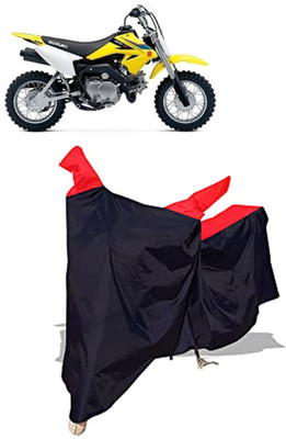 Amexride Two Wheeler Cover for Suzuki(DR-Z50, Black)