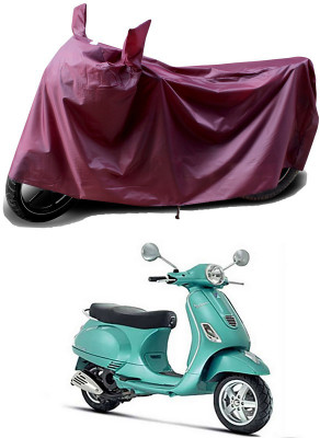APNEK Waterproof Two Wheeler Cover for Vespa(ZX 125 BS6, Maroon)