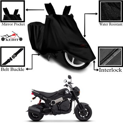 KEDIT Two Wheeler Cover for Honda(Navi, Black)