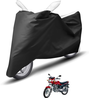 Caronix Waterproof Two Wheeler Cover for Hero(Ambition, White)