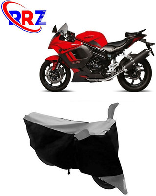 RRZ Waterproof Two Wheeler Cover for Hyosung(GT650R, Black, Grey)
