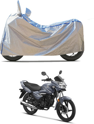 CODOKI Waterproof Two Wheeler Cover for Honda(CB Shine, Silver)