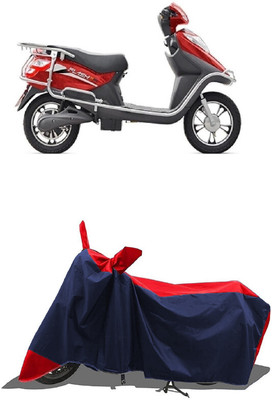SUGASHRI Waterproof Two Wheeler Cover for Hero(Electric Cruz, Red, Blue)