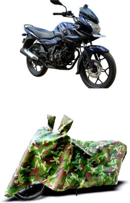 APNEK Waterproof Two Wheeler Cover for Bajaj(Discover 150 f, Multicolor)