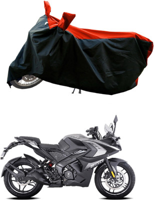 DeepShakshi AUTOMOTIVE Waterproof Two Wheeler Cover for Bajaj(Pulsar 200 BS6, Red)