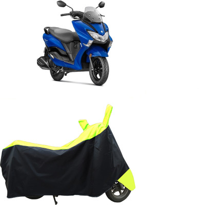 Coxtor Waterproof Two Wheeler Cover for Suzuki(Burgman Electric, Yellow)