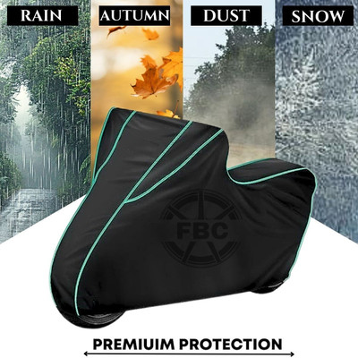 AUTOCAD Waterproof Two Wheeler Cover for Honda(SP 125, Black)