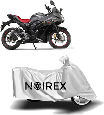 NOIREX Two Wheeler Cover for Suzuki(Gixxer SF, Silver)