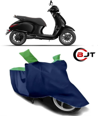 BHAGAT JI TRADER Waterproof Two Wheeler Cover for Bajaj(Green)