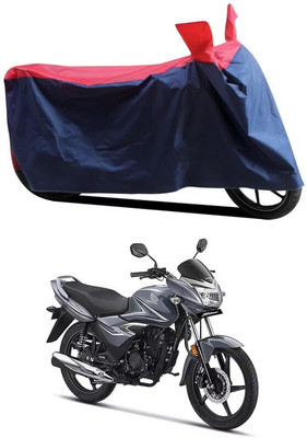 AASHTIK MART Two Wheeler Cover for Honda(CB Shine, Red, Blue)