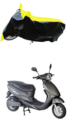 VESMEI Two Wheeler Cover for Avon(E Star, Yellow)