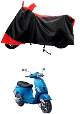 GROFATIK Two Wheeler Cover for Vespa(SXL 125 BS6, Red)