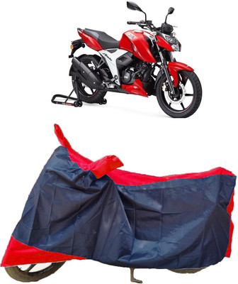 AutoKick Two Wheeler Cover for TVS(Apache RTR 160, Multicolor)