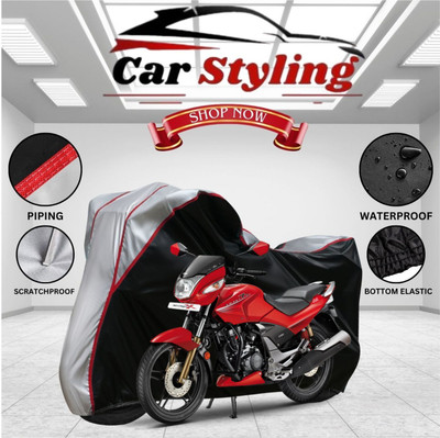 Car Styling Waterproof Two Wheeler Cover for Honda(CBZ, Multicolor)