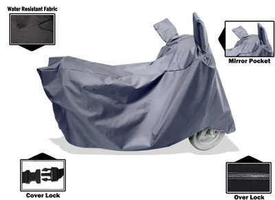 Amexride Two Wheeler Cover for Royal Enfield(Roadster 650, Grey)