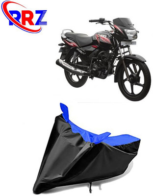 RRZ Waterproof Two Wheeler Cover for TVS(Star, Black, Blue)