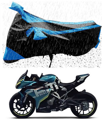 Furious3D Two Wheeler Cover for CFMoto(250SR, Blue, Black)