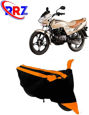 RRZ Waterproof Two Wheeler Cover for LML(Freedom, Black, Orange)