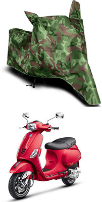Furious3D Two Wheeler Cover for Piaggio(Vespa SXL 150, Multicolor)