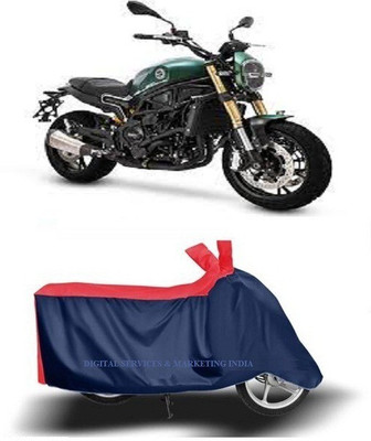 DSAMI Two Wheeler Cover for Benelli(Leoncino 800, Blue)