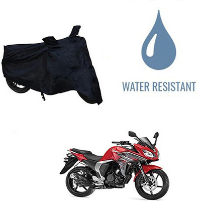 DeepShakshi AUTOMOTIVE Waterproof Two Wheeler Cover for Yamaha(Fazer, Black)