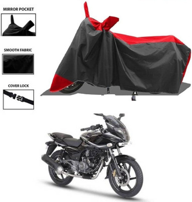 smwzxyu Two Wheeler Cover for Bajaj(Pulsar AS 150, Red)