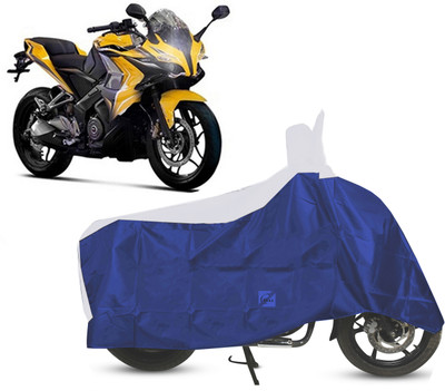 EGAL Waterproof Two Wheeler Cover for Bajaj(Pulsar SS400, White)