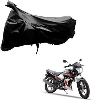 MMSSTAR Waterproof Two Wheeler Cover for Yamaha(SS 125, Black)
