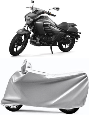 XOCAVO Two Wheeler Cover for Suzuki(intruder 150, Silver)
