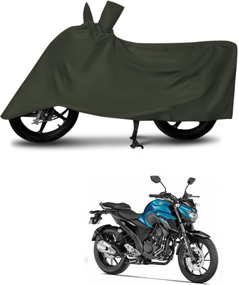aosis Waterproof Two Wheeler Cover for Yamaha(FZ 25, Green)