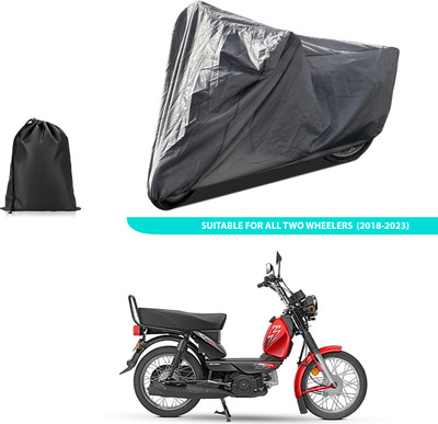 PAGORA Two Wheeler Cover for TVS(XL 100 Comfort, Grey)