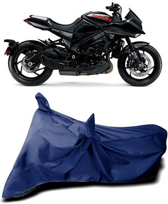 KEDIT Two Wheeler Cover for Suzuki(Katana, Blue)