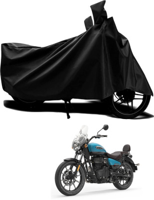 KEDIT Two Wheeler Cover for Royal Enfield(Street Scrambler, Black)