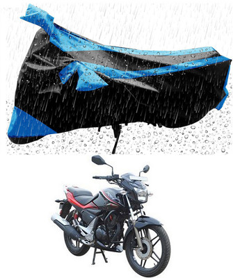 Furious3D Two Wheeler Cover for Hero(Xtreme Sports, Blue, Black)