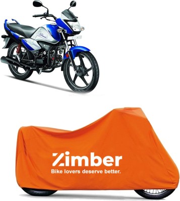 AutoRash Two Wheeler Cover for Hero(Splendor I Smart, Orange)