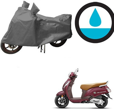 DeepShakshi AUTOMOTIVE Waterproof Two Wheeler Cover for Suzuki(Access SE, Grey)