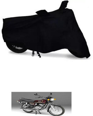 THE REAL ARV Waterproof Two Wheeler Cover for Yamaha(RX135, Black)